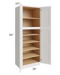 Midtown Cloud Shaker 30x24x84 Pantry Cabinet