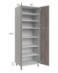 Milan Hazel 30x24x84 Pantry Cabinet (24" depth)