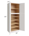 Vienna Cloud 30x24x84 Pantry Cabinet