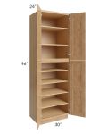 Tuscan Timber 30x24x96 Pantry Cabinet