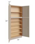 Tuscan Oyster 36x12x84 Pantry Cabinet