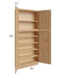Tuscan Timber 36x12x84 Pantry Cabinet