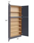 Vienna Indigo 36x12x84 Pantry Cabinet