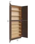 Tuscan Kona Brown 36x12x96 Pantry Cabinet