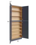 Vienna Indigo 36x12x96 Pantry Cabinet