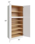 Vienna Cloud 36x24x84 Pantry Cabinet
