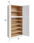 Union White 36x24x84 Pantry Cabinet