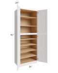 Tuscan Cloud 36x24x96 Pantry Cabinet