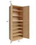 Vienna Timber 36x24x96 Pantry Cabinet