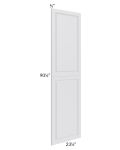 Lakewood White 24x96 Tall Decorative Door Set