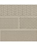 Urbano Warm Concrete 3D Mix Subway Tile