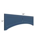 Portland Navy Blue 48x12 Arched Valance