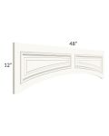 Signature Vanilla Glaze 48x12 Arched Valance 