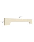 Casselton Ivory 42" Arched Valance 