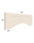 42" Arched Recessed Panel Valance (Trimmable)