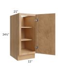 Vienna Timber 15" Full Height Door Vanity Base Cabinet