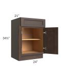Tuscan Kona Brown 24" Vanity Base Cabinet