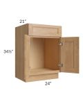 Tuscan Timber 24" Vanity Base Cabinet