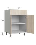 Milan Natural 24" Vanity Base Cabinet