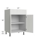 Milan Cream 24" Vanity Base Cabinet