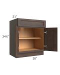 Tuscan Kona Brown 30" Vanity Base Cabinet
