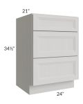 Salem Light Grey 24" Vanity Drawer Base Cabinet
