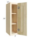 Unfinished Shaker 9x30 Wall Cabinet
