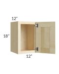 Unfinished Shaker 12x18 Wall Cabinet