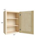 Unfinished Shaker 21x30 Wall Cabinet
