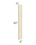 Unfinished Shaker 6x42 Wall Filler