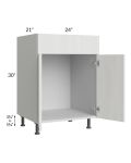 Milan Cream 24" Vanity Sink Base Cabinet