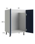 Harbor Navy 24" Full Height Door Vanity Sink Base Cabinet