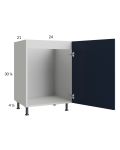 Harbor Navy 24" Full Height Door Vanity Sink Base Cabinet with 1 Door