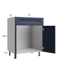 Harbor Navy 27" Vanity Sink Base Cabinet