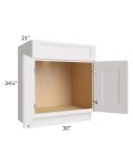 Tuscan Cloud 30" Vanity Sink Base Cabinet