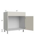 Milan Beige Matte 33" Vanity Sink Base Cabinet
