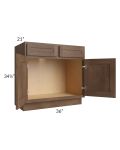 Gramercy Coffee 36" Vanity Sink Base Cabinet