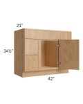 Vienna Timber 42" Vanity Sink and Drawer Combo
