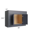 Vienna Indigo 48" Vanity Sink and Drawer Combo