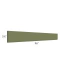 Midtown Hunter Green Shaker 96" Straight Valance