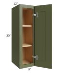 Midtown Hunter Green Shaker 9x30 Wall Cabinet