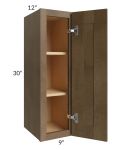 Midtown Mocha Shaker 9x30 Wall Cabinet