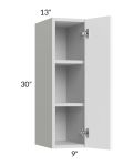 Milan White Matte 9x30 Wall Cabinet