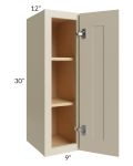 Stratton Khaki Shaker 9x30 Wall Cabinet