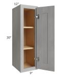 Gramercy Grey Mist 9x30 Wall Cabinet