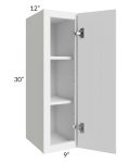Portland White 09x30 Wall Cabinet