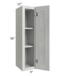 Heather Grey Shaker 09x36 Wall Cabinet