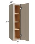 Tuscan Oyster 9x36 Wall Cabinet