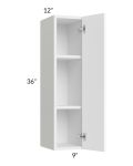 Venetian White Matte 9x36 Wall Cabinet
