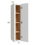 Brighton White Shaker 9x42 Wall Cabinet